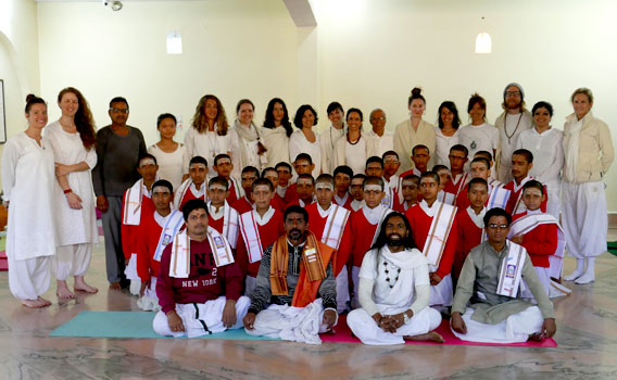 CHARITY PROJECT RISHIKESH INDIA  Patanjali Yoga Teacher Training School